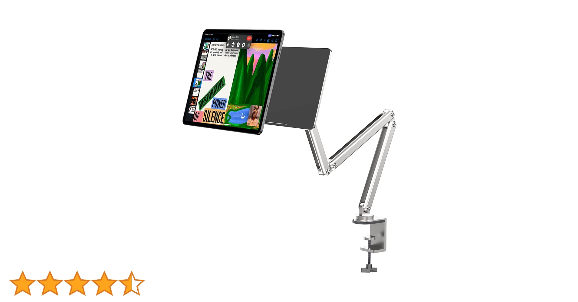 iPad Pro 12.9インチ用マグネット スタンドアーム Amazon.co.jp: KU XIU マグネット式iPad Pro 12.9スタンド